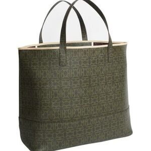 India Hicks Madly Deeply Green Heritage Tote - New